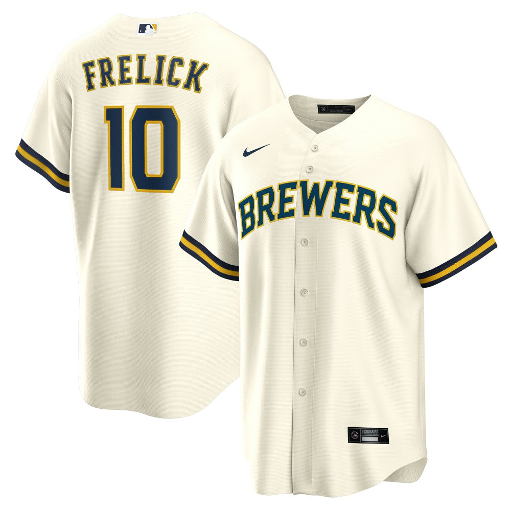 Sal Frelick Milwaukee Brewers Nike Home Replica Player Jersey Sale