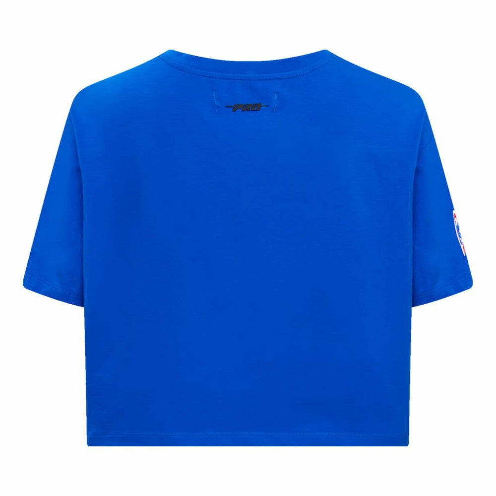 Chicago Cubs Pro Standard Women's Painted Sky Boxy Cropped T-Shirt for sale