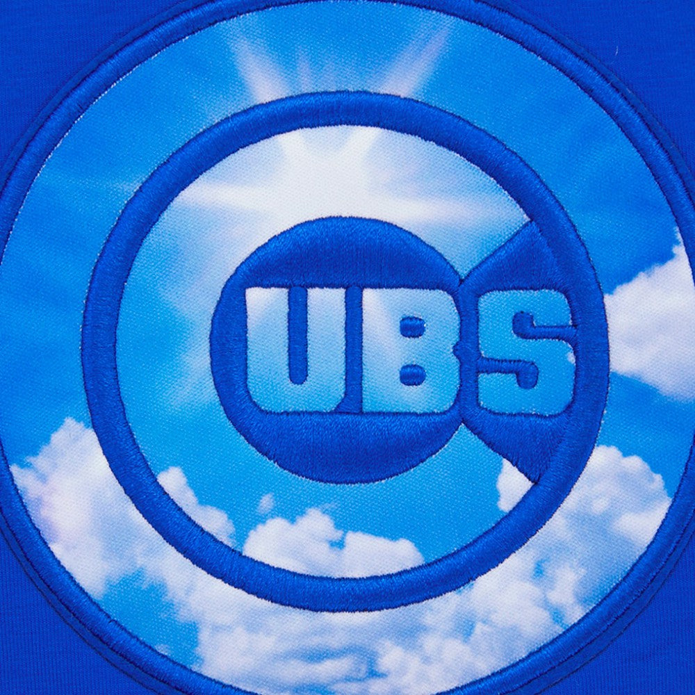 Chicago Cubs Pro Standard Women's Painted Sky Boxy Cropped T-Shirt for sale