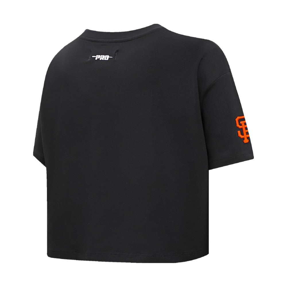 San Francisco Giants Pro Standard Women's Painted Sky Boxy Cropped T-Shirt Sale