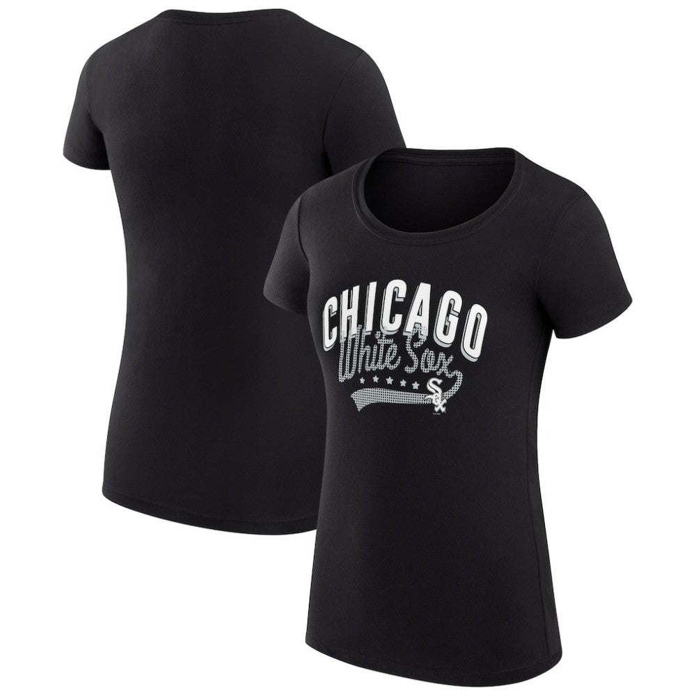 Chicago White Sox G-III 4Her by Carl Banks Women's Super-Slim Fit Lightweight Filigree Team T-Shirt Online
