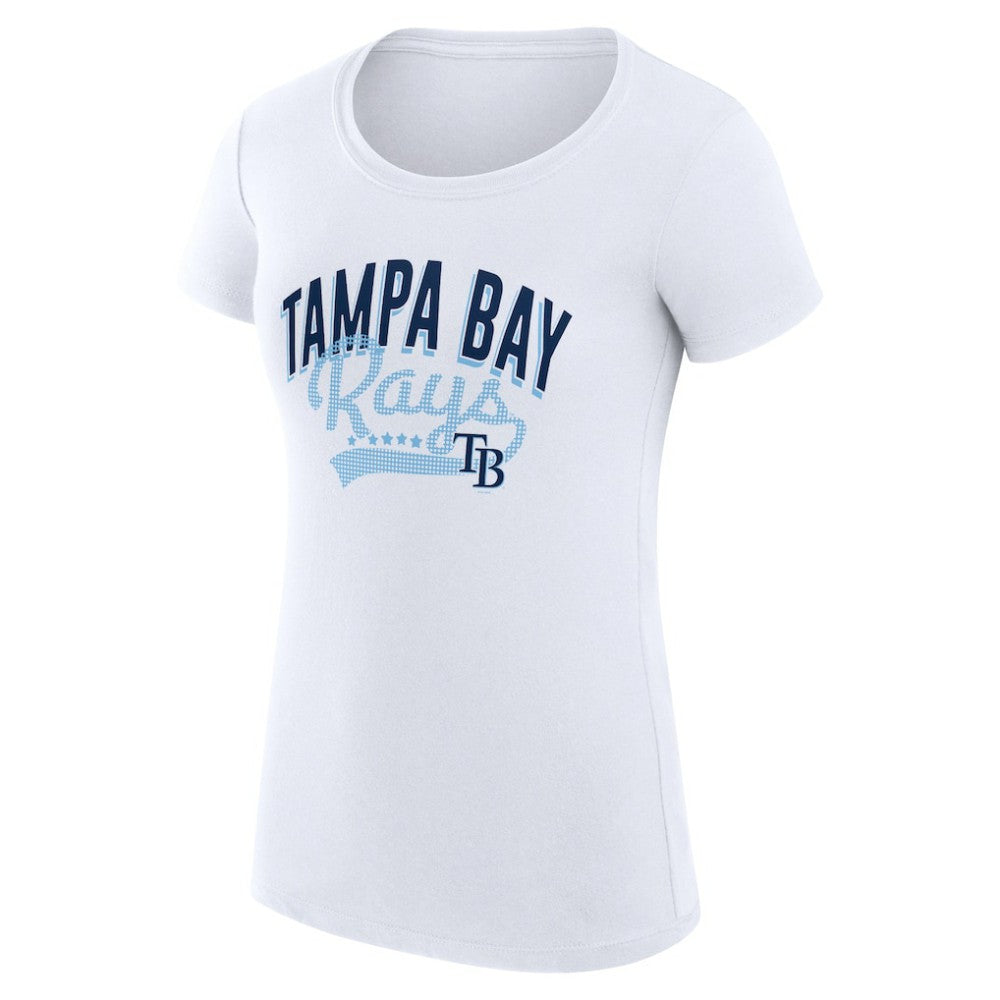 Tampa Bay Rays G-III 4Her by Carl Banks Women's Super-Slim Fit Lightweight Filigree Team T-Shirt Online