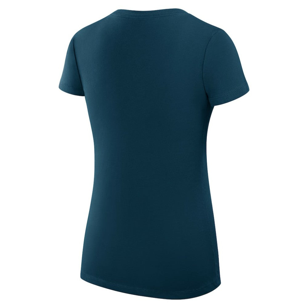 Seattle Mariners G-III 4Her by Carl Banks Women's Super-Slim Fit Lightweight Filigree Team V-Neck T-Shirt Online