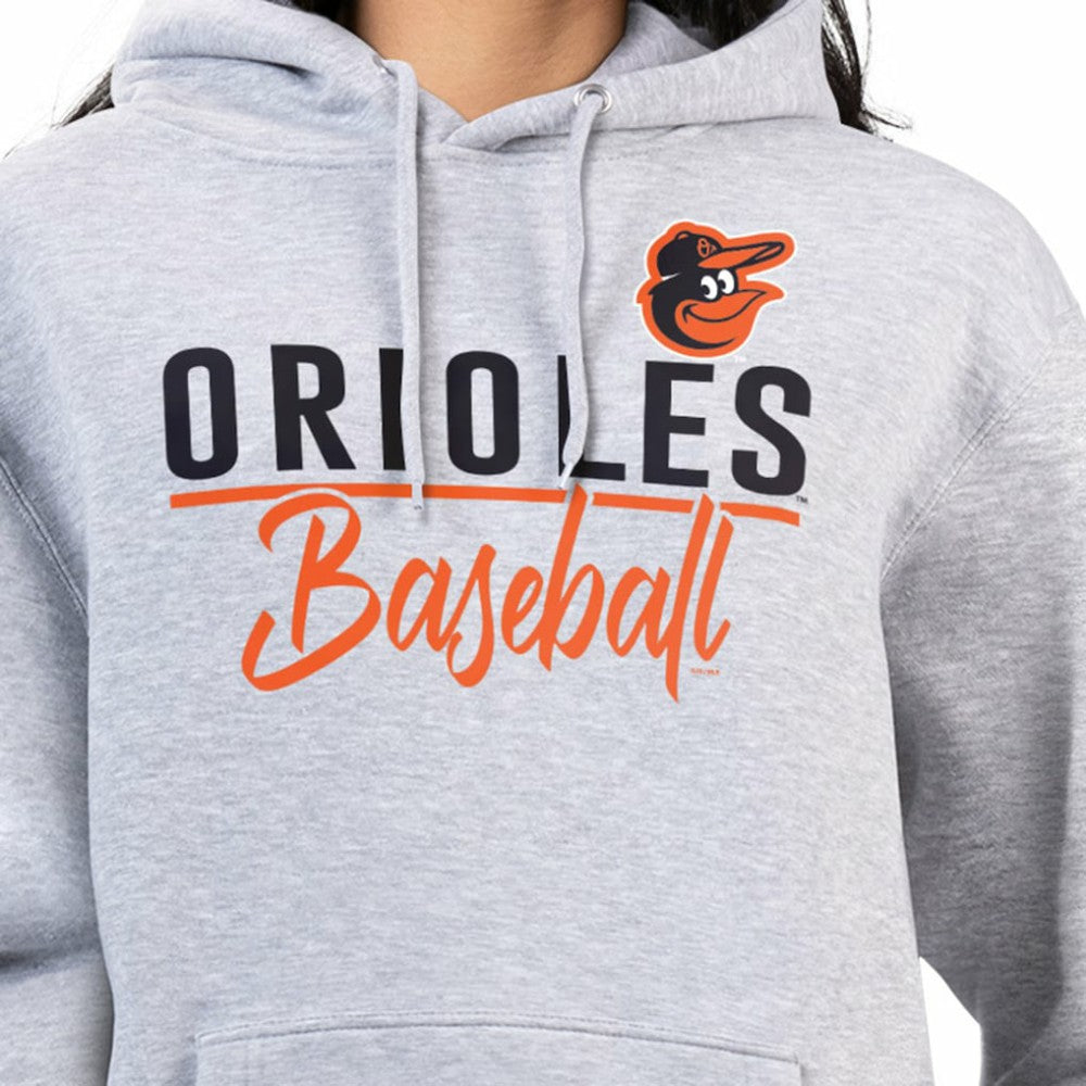 Baltimore Orioles G-III 4Her by Carl Banks Women's Team Fleece Pullover Hoodie Online