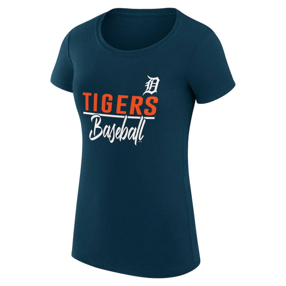 Detroit Tigers G-III 4Her by Carl Banks Women's Super-Slim Fit Lightweight Team Graphic T-Shirt for sale