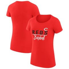 Cincinnati Reds G-III 4Her by Carl Banks Women's Super-Slim Fit Lightweight Team Graphic T-Shirt for sale