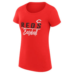 Cincinnati Reds G-III 4Her by Carl Banks Women's Super-Slim Fit Lightweight Team Graphic T-Shirt for sale