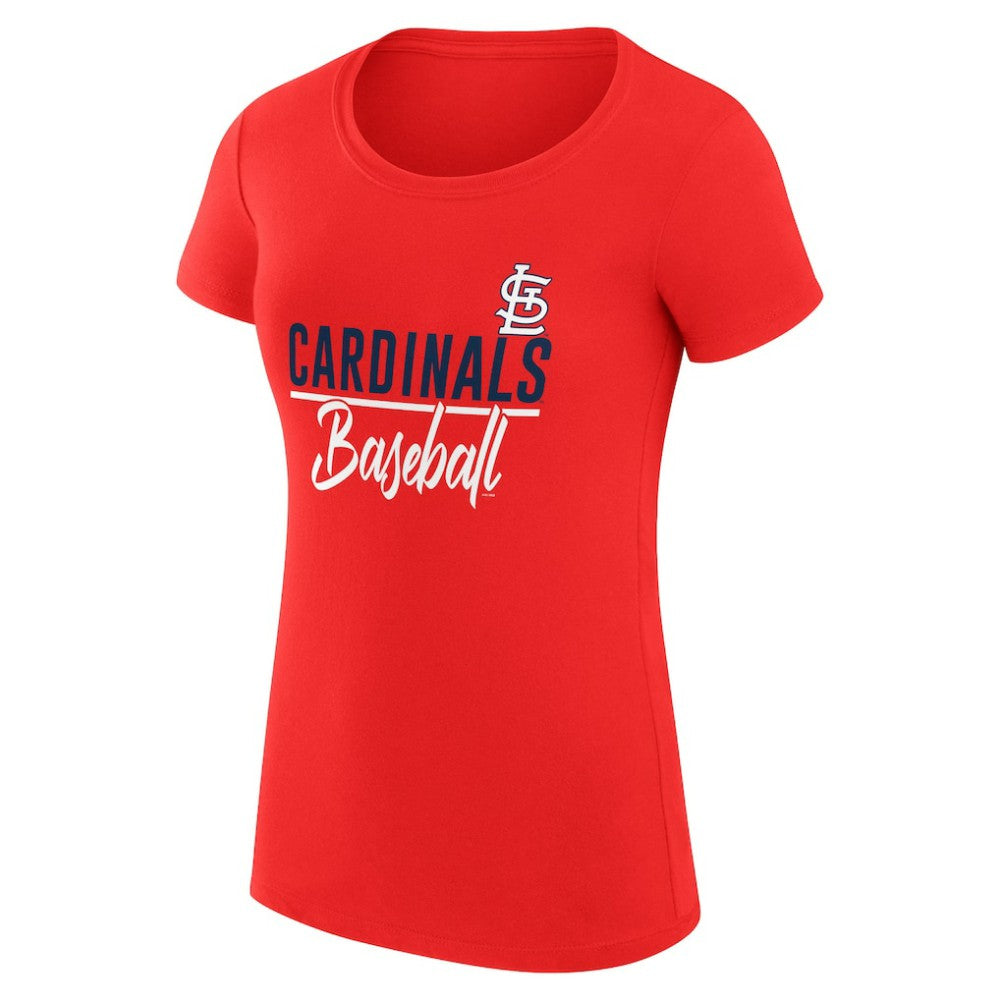 St. Louis Cardinals G-III 4Her by Carl Banks Women's Super-Slim Fit Lightweight Team Graphic T-Shirt Lifestyle