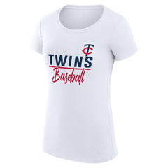 Minnesota Twins G-III 4Her by Carl Banks Women's Super-Slim Fit Lightweight Team Graphic T-Shirt discount
