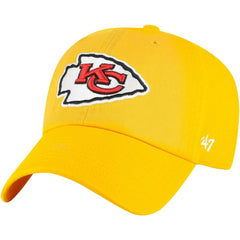 Kansas City Chiefs '47 Secondary Clean Up Adjustable Hat Gold - 47 brand