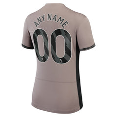 Nike Tottenham Hotspur Women's 2023/24 Third Stadium Replica Custom Jerseys – Tan