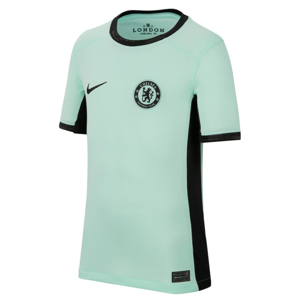 Nike Chelsea Youth 2023/24 Third Stadium Replica Custom Jerseys - Mint