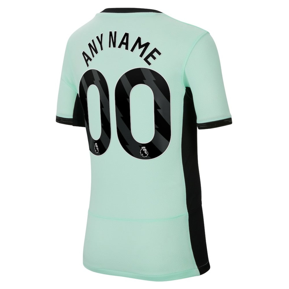 Nike Chelsea Youth 2023/24 Third Stadium Replica Custom Jerseys - Mint