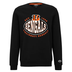 Cincinnati Bengals BOSS X NFL Tri-Blend Pullover Sweatshirt Black - NFL