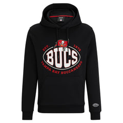 Tampa Bay Buccaneers BOSS X NFL Touchback Pullover Hoodie Black - NFL