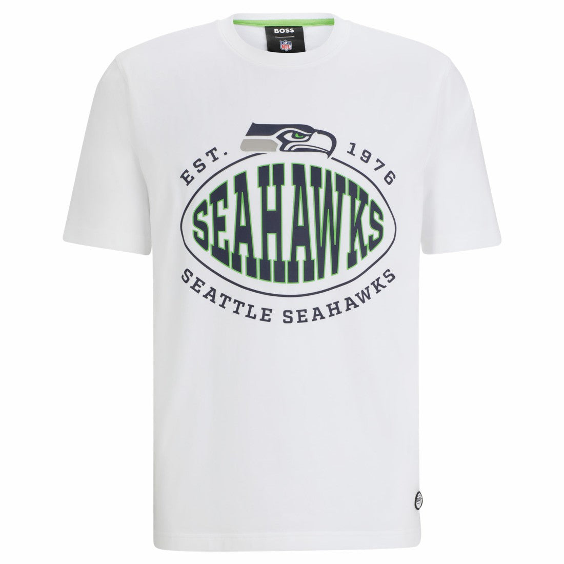 Seattle Seahawks BOSS X NFL Trap T-Shirt White - NFL