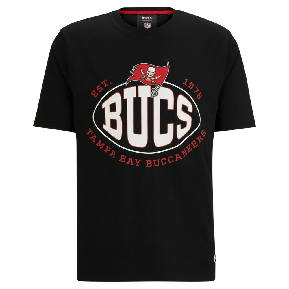 Tampa Bay Buccaneers BOSS X NFL Trap T-Shirt Black - NFL