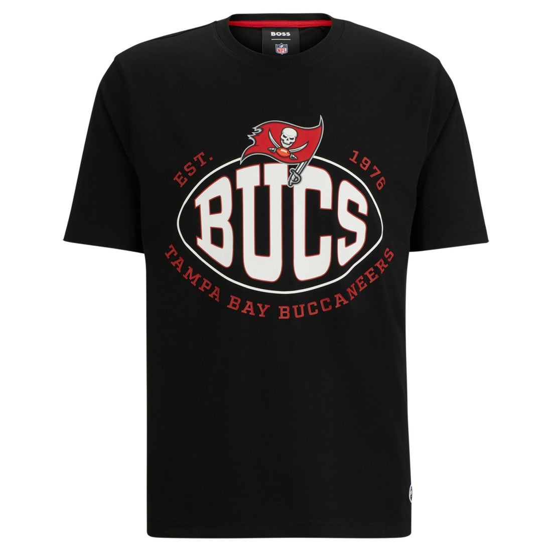 Tampa Bay Buccaneers BOSS X NFL Trap T-Shirt Black - NFL