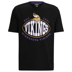 Minnesota Vikings BOSS X NFL Trap T-Shirt Black - NFL