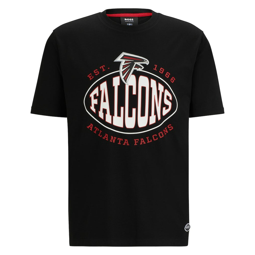 Atlanta Falcons BOSS X NFL Trap T-Shirt Black - NFL