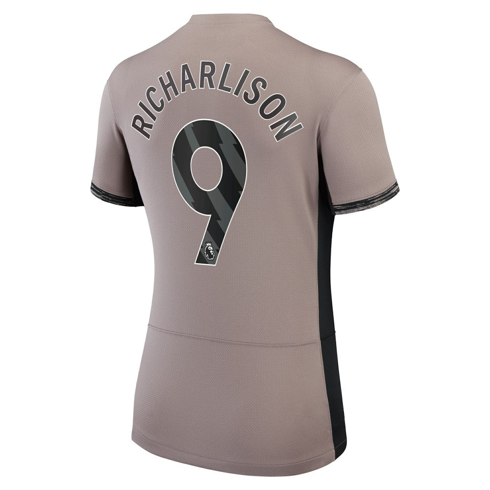 Nike Richarlison Tottenham Hotspur Women's 2023/24 Third Stadium Replica Player Jerseys – Tan