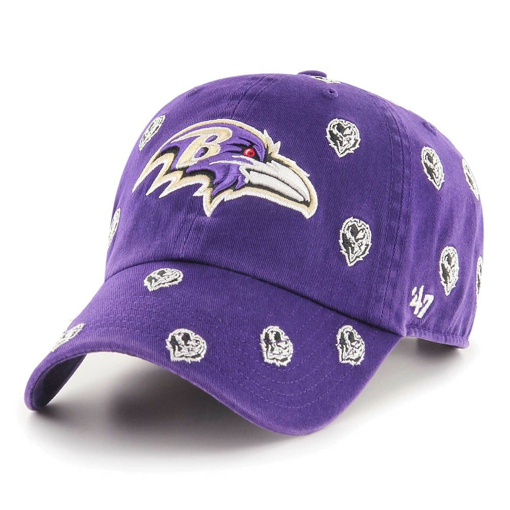 Baltimore Ravens '47 Confetti Clean Up Adjustable Hat Purple - 47 brand