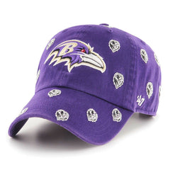 Baltimore Ravens '47 Confetti Clean Up Adjustable Hat Purple - 47 brand
