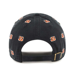 Cincinnati Bengals '47 Confetti Clean Up Adjustable Hat Black - 47 brand