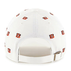 Cincinnati Bengals '47 Confetti Clean Up Adjustable Hat White - 47 brand