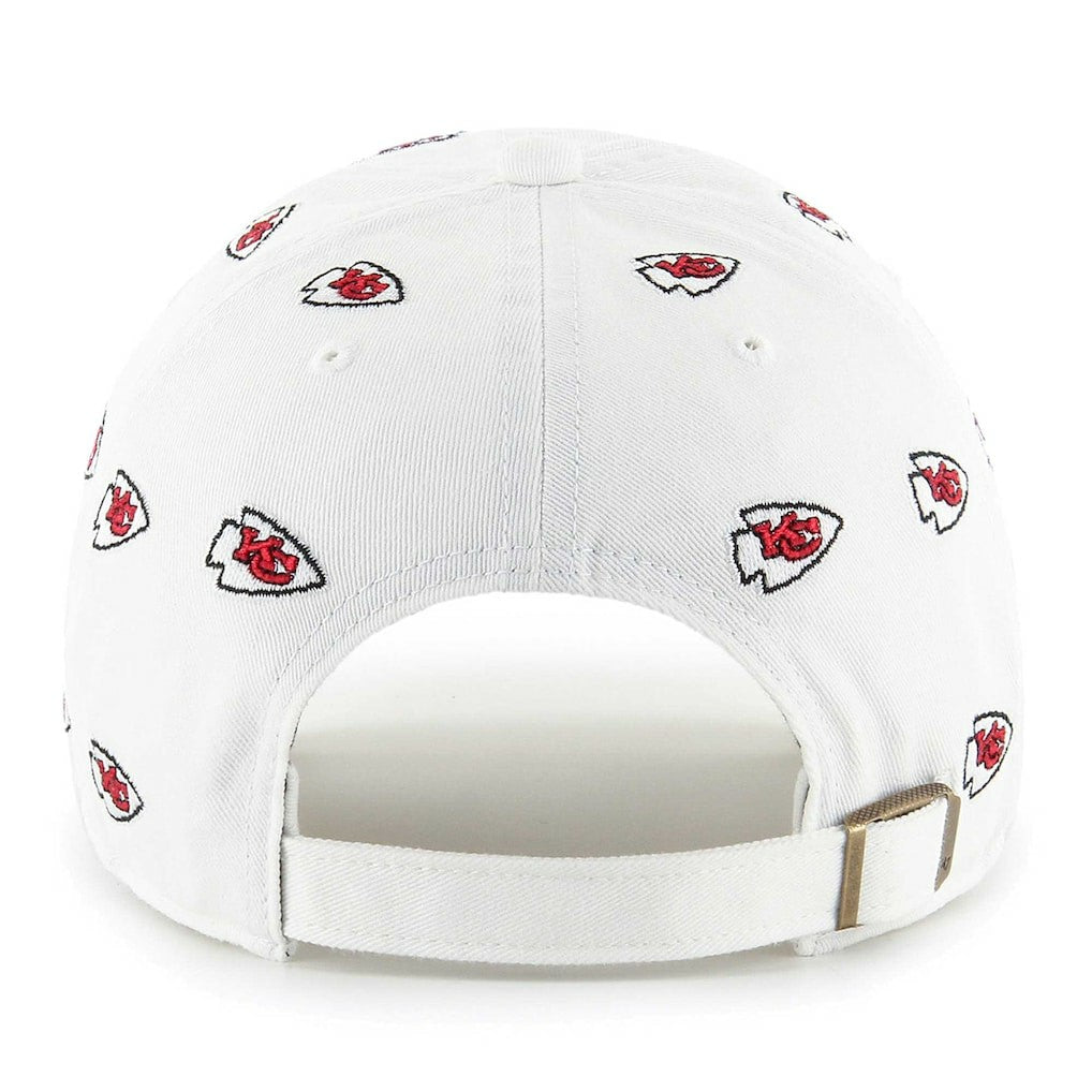 Kansas City Chiefs '47 Confetti Clean Up Adjustable Hat White - 47 brand