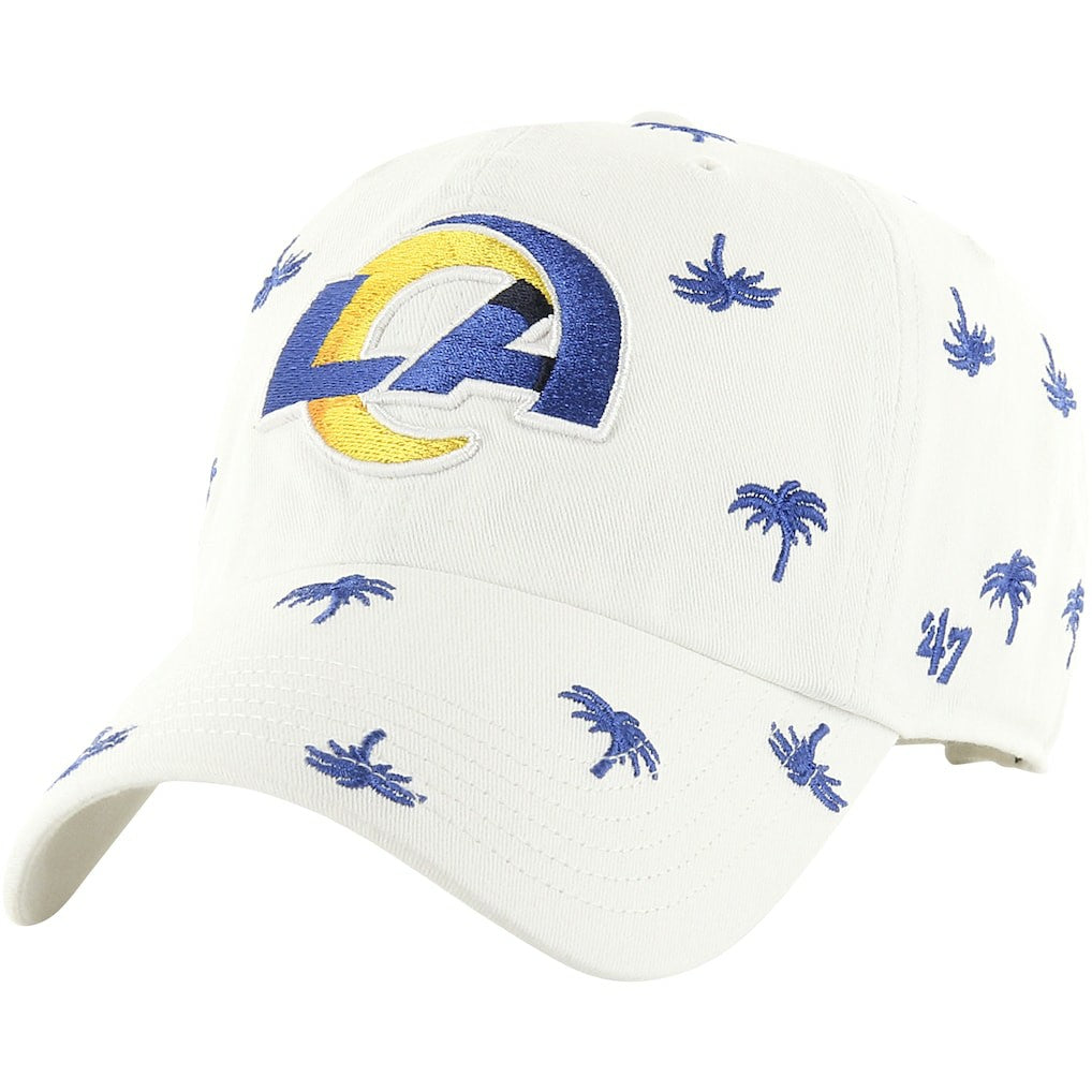 Los Angeles Rams '47 Confetti Clean Up Adjustable Hat White - 47 brand