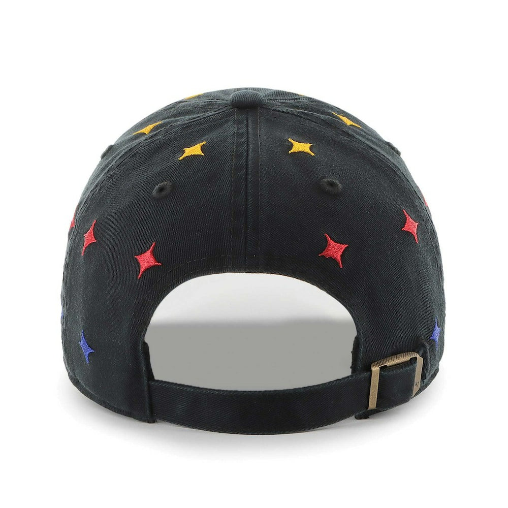 Pittsburgh Steelers '47 Confetti Clean Up Adjustable Hat Black - 47 brand