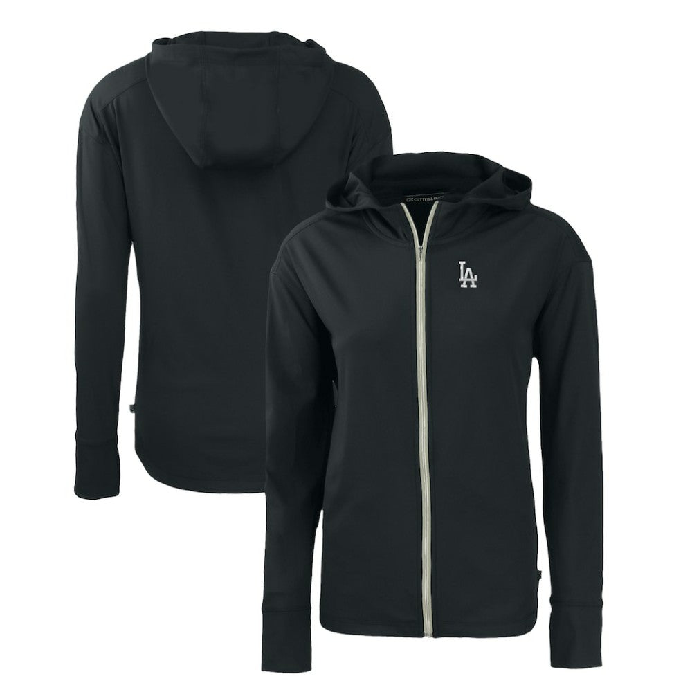 Los Angeles Dodgers Cutter & Buck Women's Daybreak Eco Recycled Full-Zip Hoodie for sale