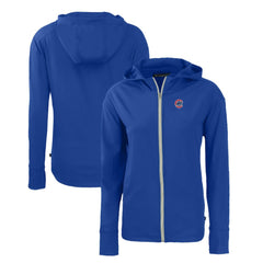 Chicago Cubs Cutter & Buck Women's Daybreak Eco Recycled Full-Zip Hoodie Clearance
