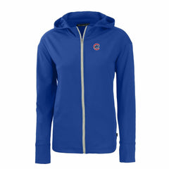 Chicago Cubs Cutter & Buck Women's Daybreak Eco Recycled Full-Zip Hoodie Clearance