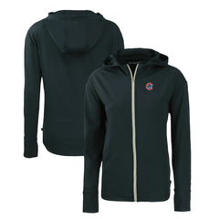 Chicago Cubs Cutter & Buck Women's Daybreak Eco Recycled Full-Zip Hoodie for sale