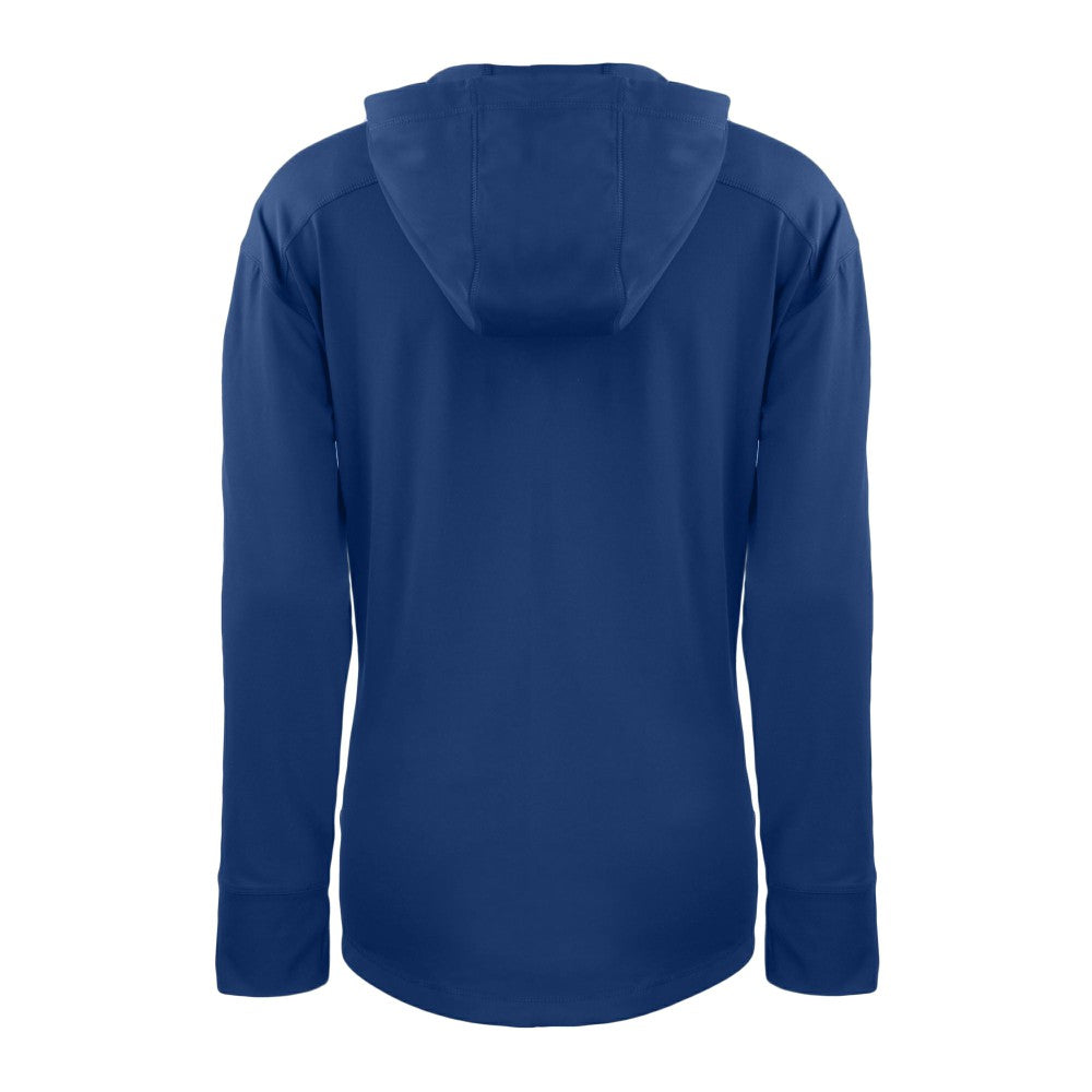 Kansas City Royals Cutter & Buck Women's Daybreak Eco Recycled Half-Zip Hoodie discount