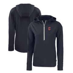 Cleveland Guardians Cutter & Buck Women's Daybreak Eco Recycled Half-Zip Hoodie Near Me