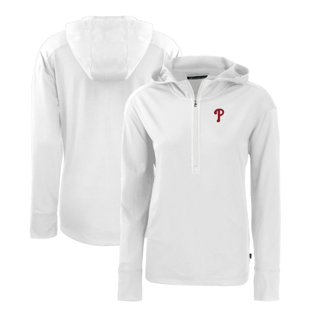 Philadelphia Phillies Cutter & Buck Women's Daybreak Eco Recycled Half-Zip Hoodie Near Me