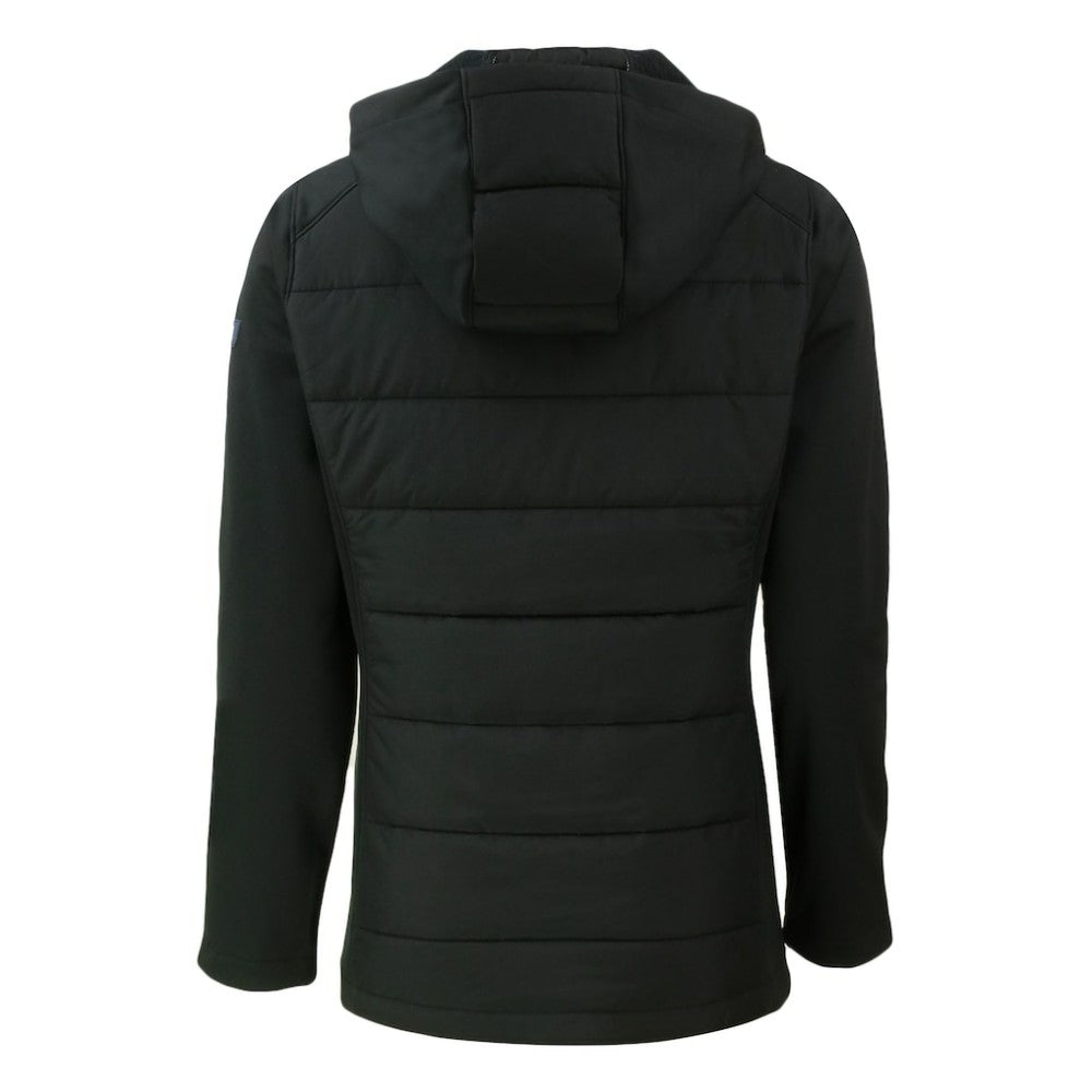 Baltimore Orioles Cutter & Buck Women's Evoke Hybrid Eco Softshell Recycled Full-Zip Hoodie Jacket On Sale