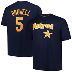 Jeff Bagwell Houston Astros Profile Big & Tall Cooperstown Collection Player Name & Number T-Shirt Online