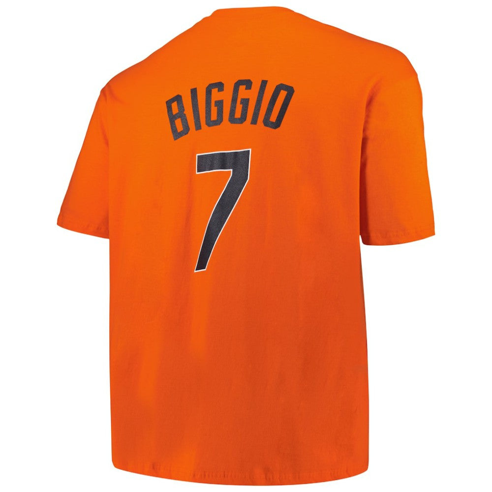Craig Biggio Houston Astros Profile Big & Tall Cooperstown Collection Player Name & Number T-Shirt Lifestyle