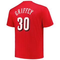 Ken Griffey Cincinnati Reds Profile Big & Tall Cooperstown Collection Player Name & Number T-Shirt discount