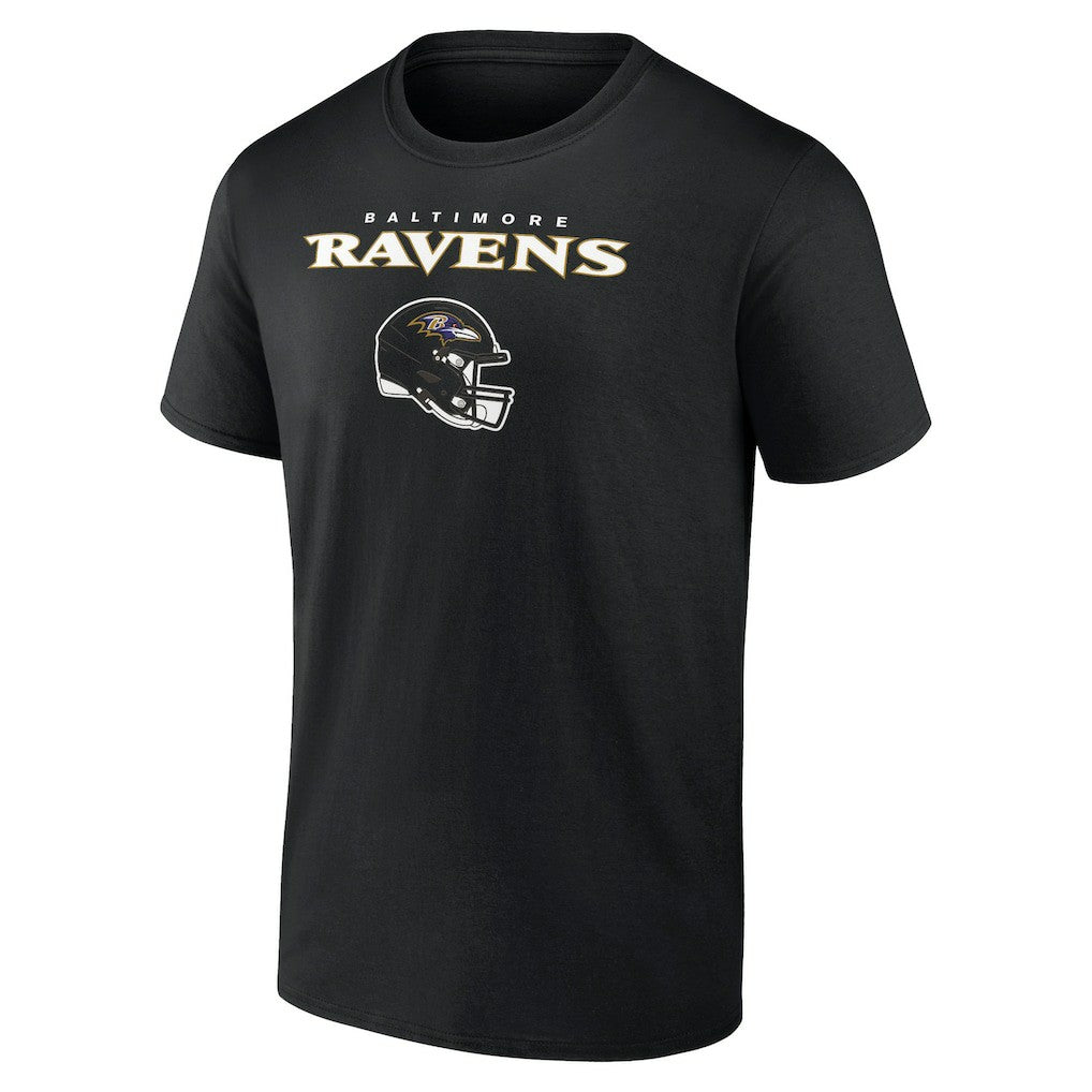 Lamar Jackson Baltimore Ravens Team Wordmark Name & Number T-Shirt Black - NFL