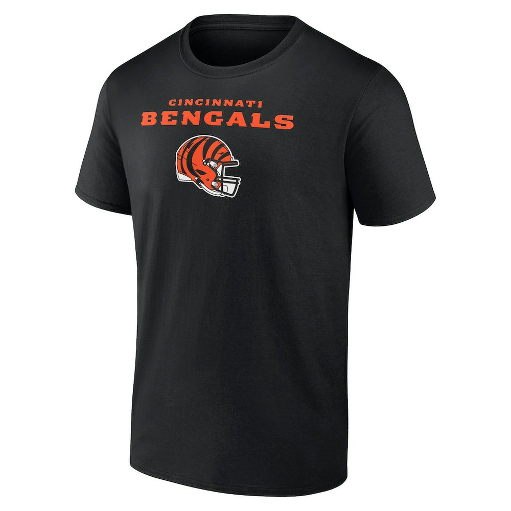 Joe Burrow Cincinnati Bengals Team Wordmark Name & Number T-Shirt Black - NFL