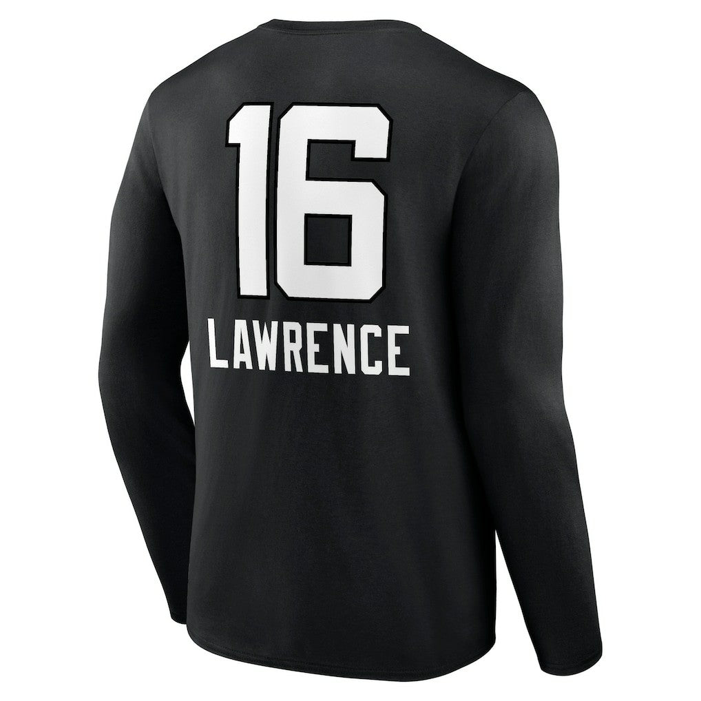 Trevor Lawrence Jacksonville Jaguars Team Wordmark Long Sleeve T-Shirt Black - NFL