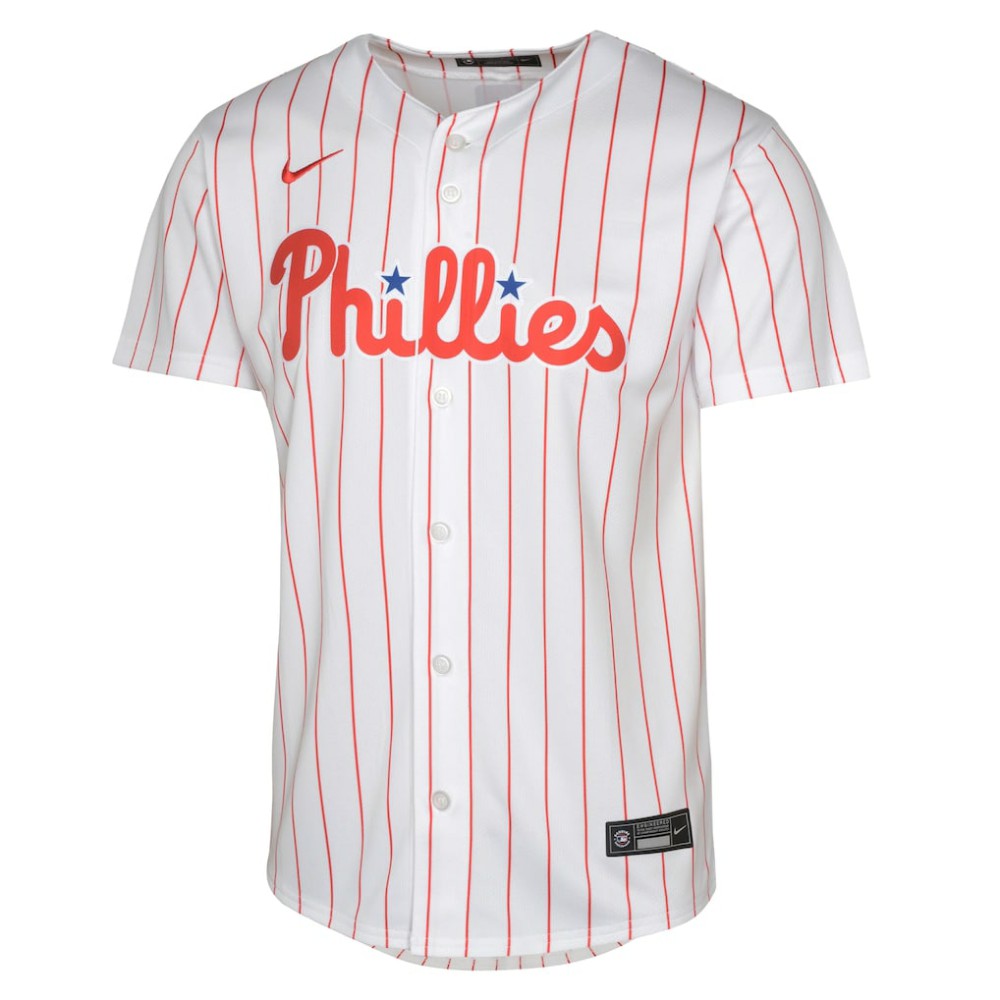 Philadelphia Phillies Nike Youth Home Limited Baseball Jersey On Sale