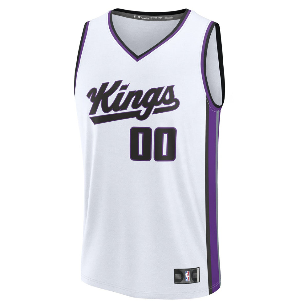 Fanatics - Sacramento Kings Fast Break Custom Jersey - Association Edition - White