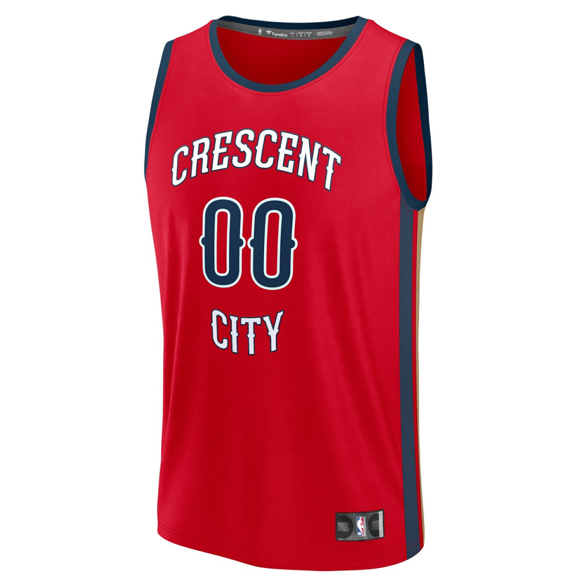 New Orleans Pelicans Fast Break Custom Jersey - Statement Edition - Red | NBA Jerseys