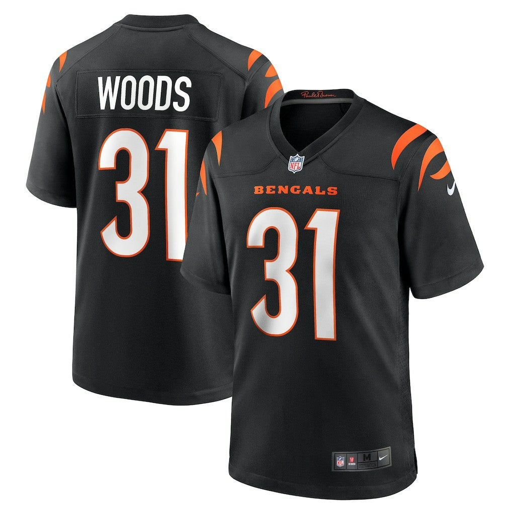 Ickey Woods Cincinnati Bengals Retired Player Game Jersey Black - Nike